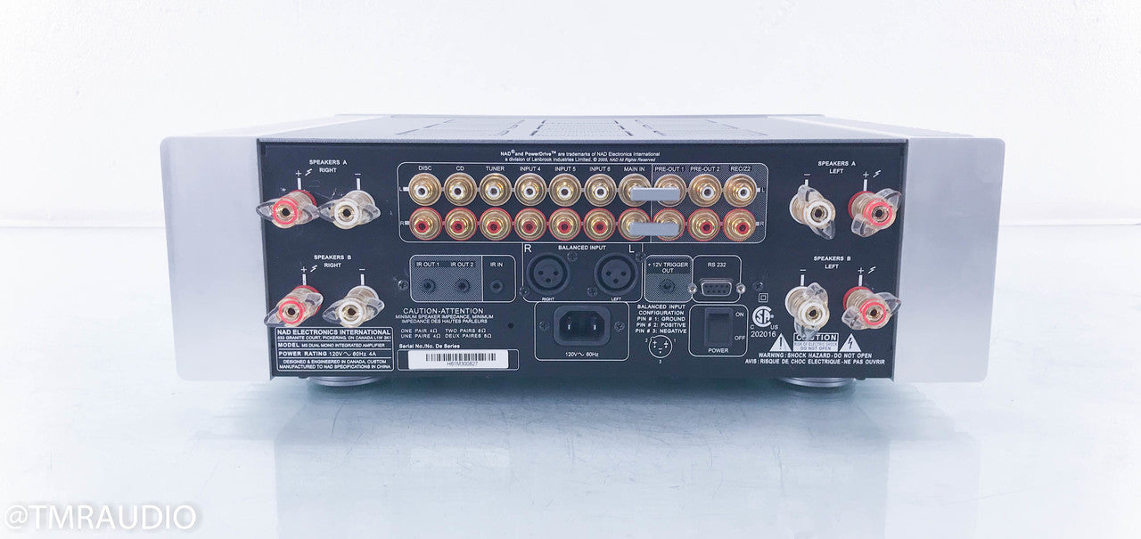 NAD M3 Dual Mono Integrated Amplifier