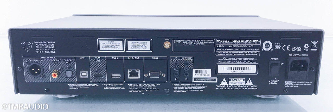 NAD Masters Series M50 CD Player