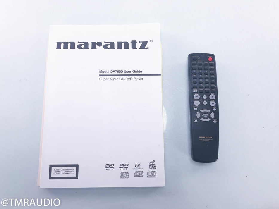 Marantz DV7600 Universal / SACD / DVD Player