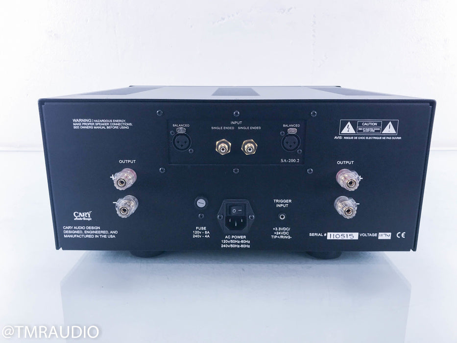Cary SA-200.2 Stereo Power Amplifier