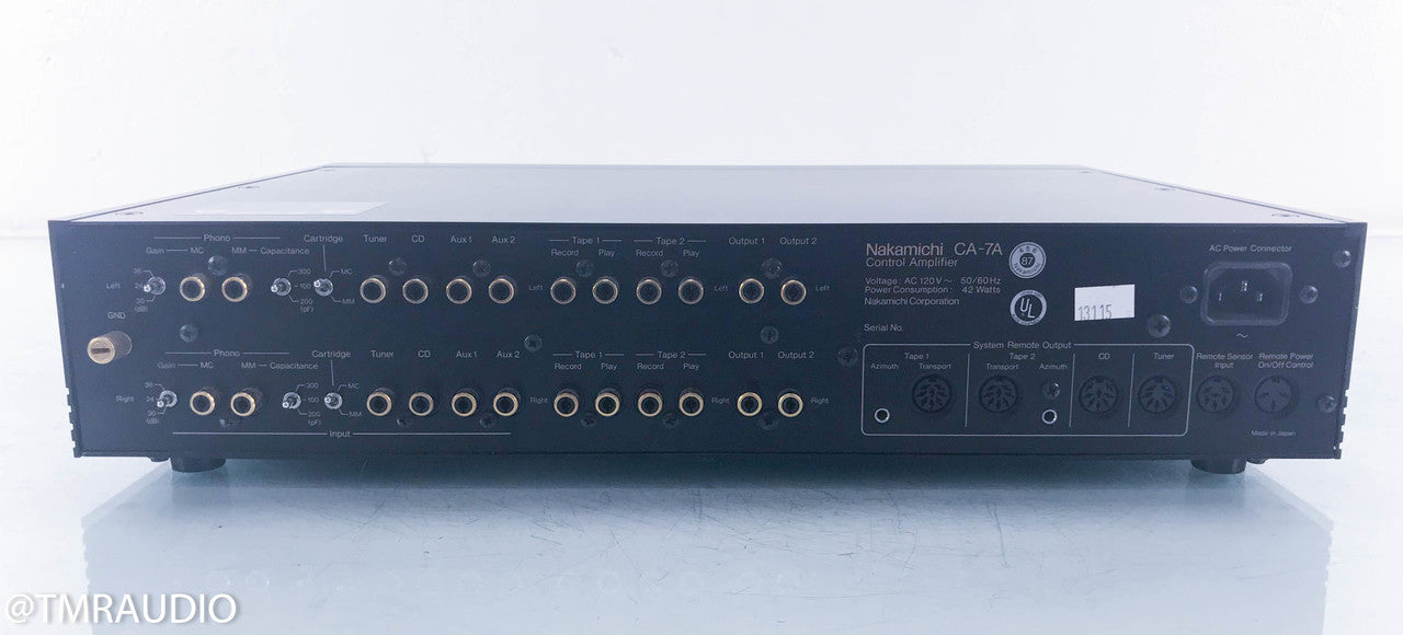 Nakamichi CA-7A Stereo Preamplifier