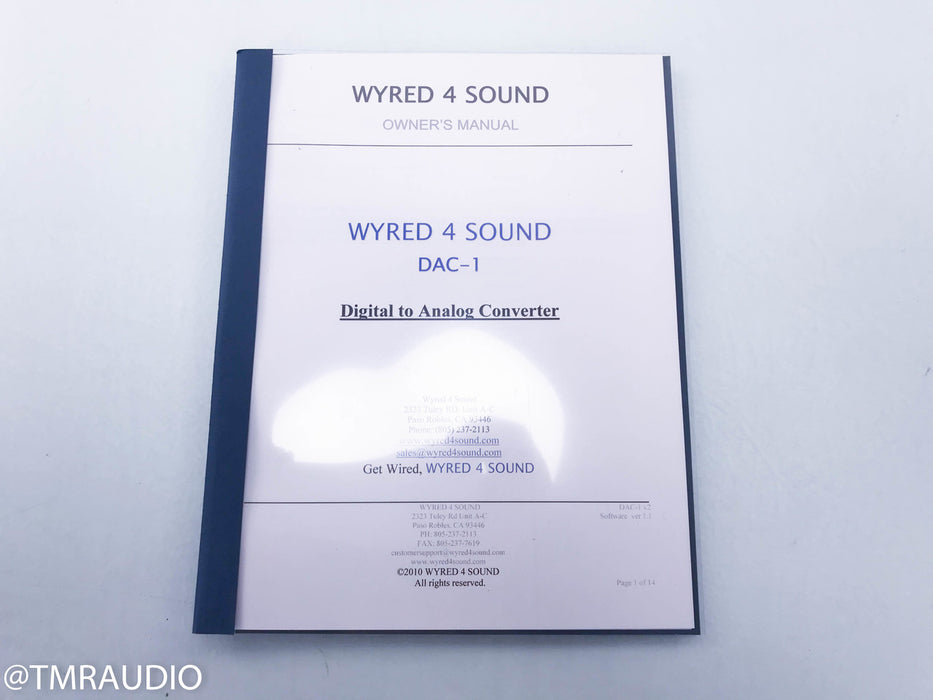 Wyred 4 Sound DAC-1