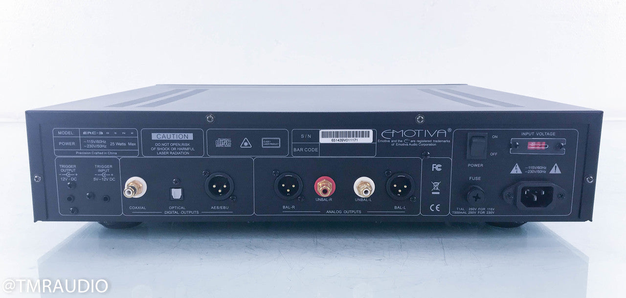 Emotiva ERC-3 Gen 2 CD Player