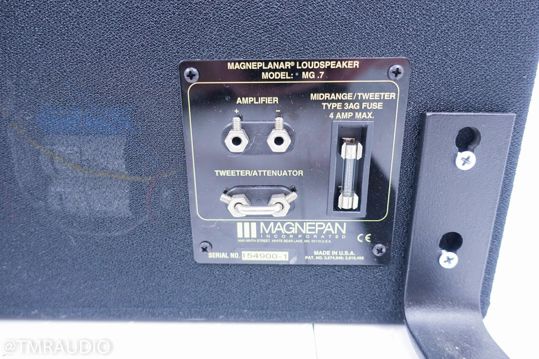 Magnepan MG .7 Planar Magnetic Floorstanding Speakers