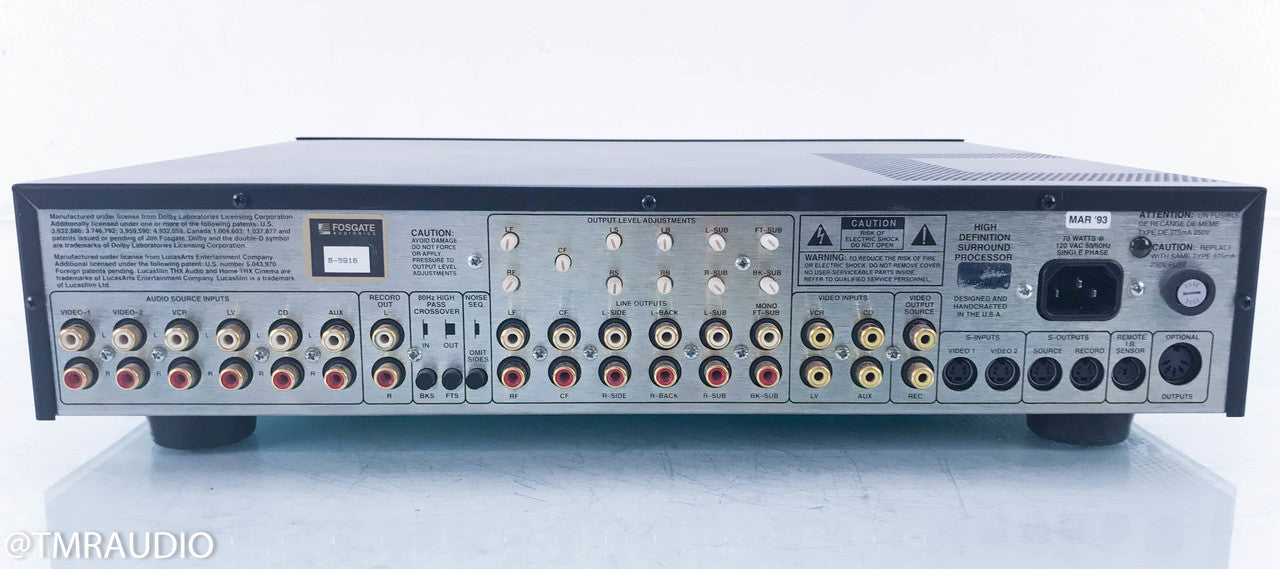 Fosgate Model Three Surround Preamplifier / Processor