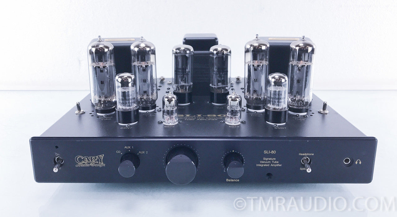 Cary SLI-80 Signature Tube Stereo Integrated Amplifier