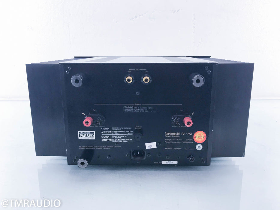 Nakamichi PA-7A II Stasis Stereo Power Amplifier