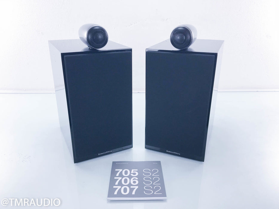 B&W 705 S2 Bookshelf Speakers