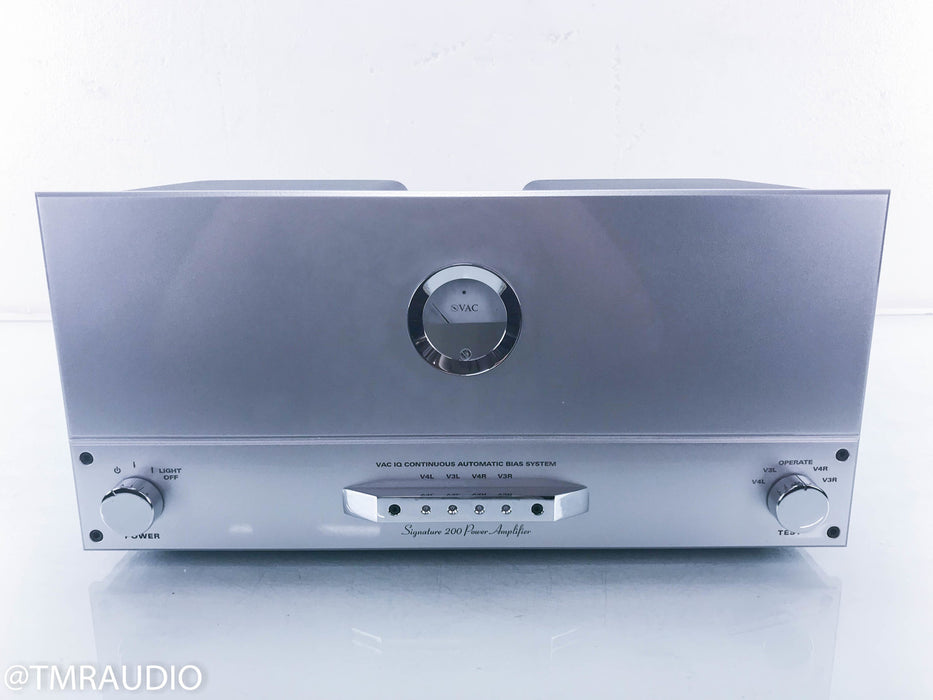 VAC Signature 200iQ Stereo Tube Power Amplifier