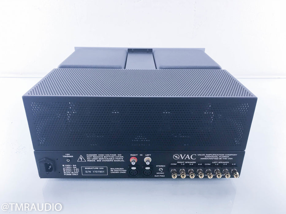 VAC Signature 200iQ Stereo Tube Power Amplifier