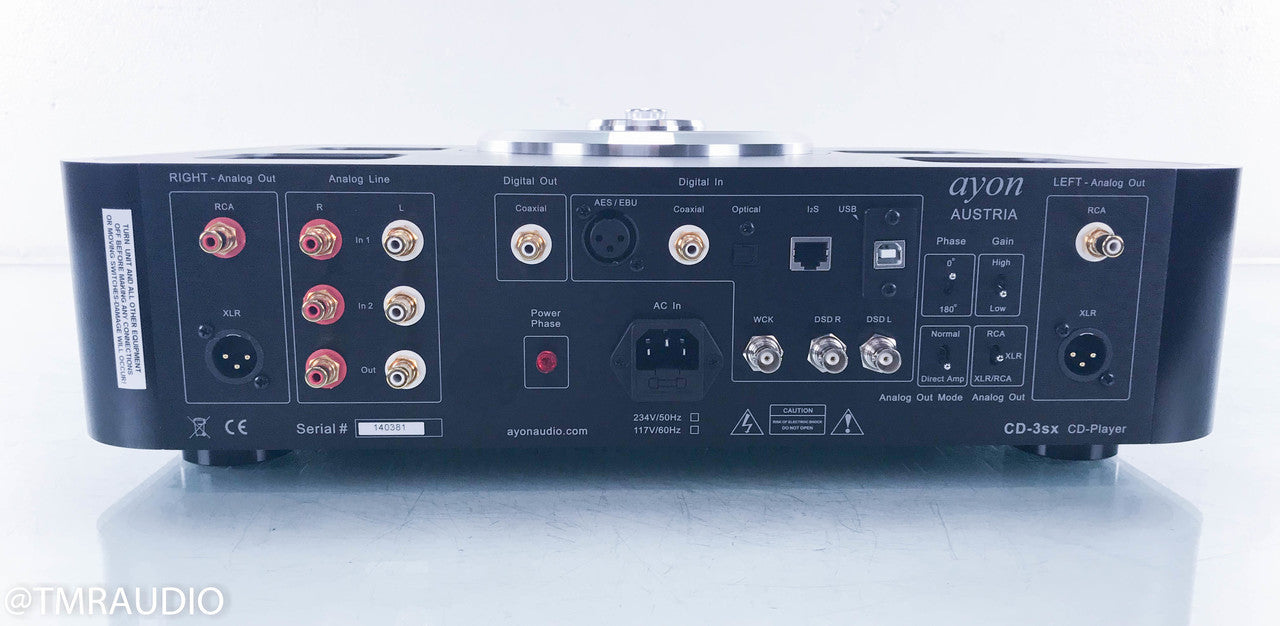 Ayon CD-3sx Tube CD Player / DAC / Preamplifier