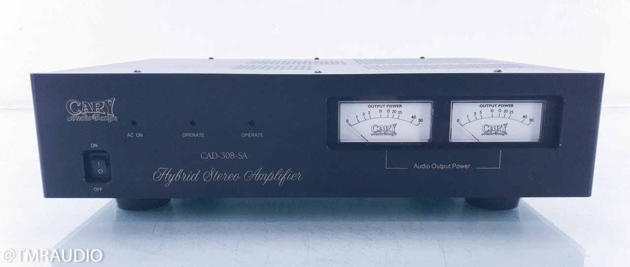 Cary CAD-308-SA Stereo Tube Hybrid Power Amplifier
