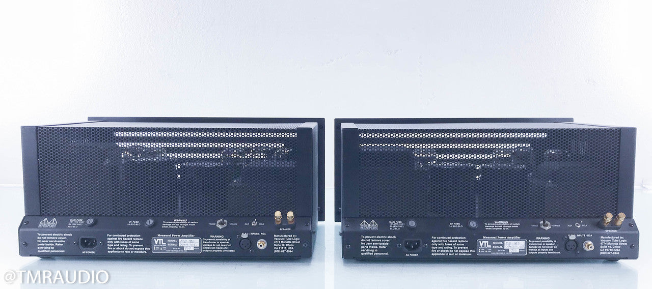 VTL MB185 Signature Mono Tube Power Amplifier