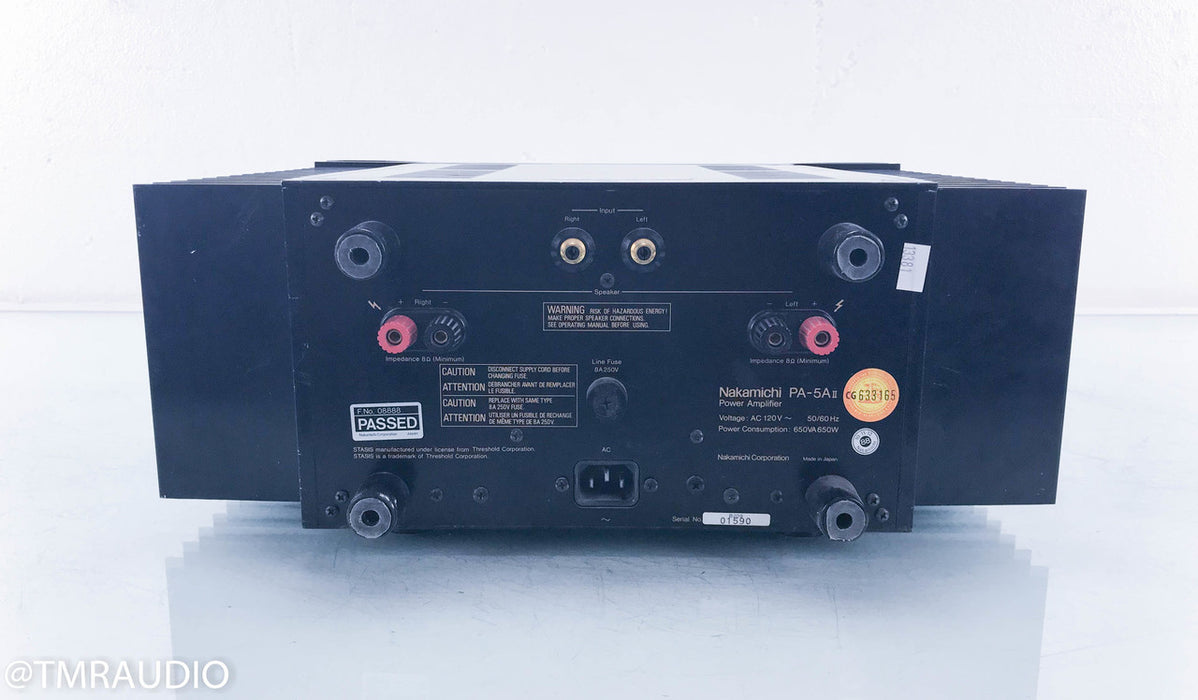 Nakamichi PA-5A MKII Stereo Power Amplifier