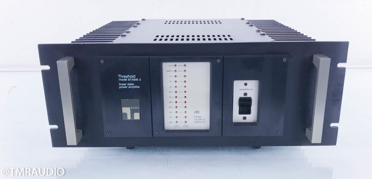 Threshold Stasis 2 Stereo Power Amplifier