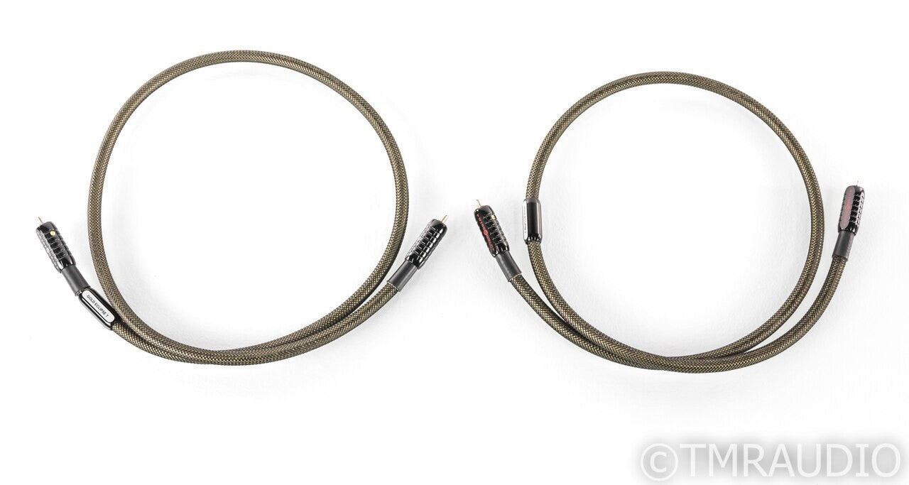 Wireworld Gold Eclipse 7 RCA Cables; 1m Pair Interconnects