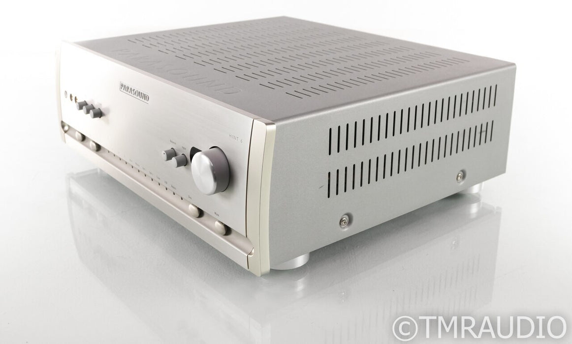 Parasound Halo Hint 6 Stereo Integrated Amplifier; MM / MC Phono; Remote