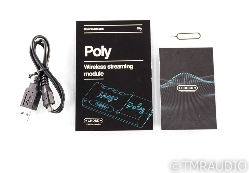 Chord Electronics Poly Wireless Streamer for Mojo Dac; Demo w/ Full Warranty