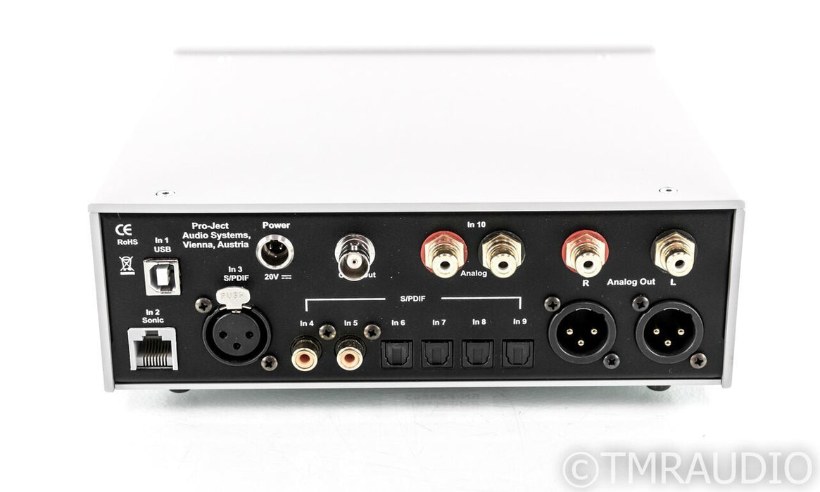 Pro-Ject Pre Box RS Digital Tube Hybrid DAC / Preamplifier; D/A Converter; Remote