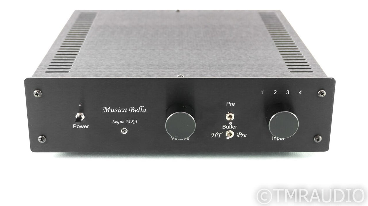 Musica Bella Segue Mk3 Stereo Tube Preamplifier / Buffer; Response Audio NY
