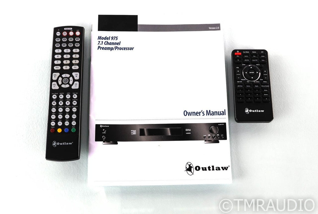 Outlaw Model 975 7.1 Channel Home Theater Processor; DTS HD; Remote