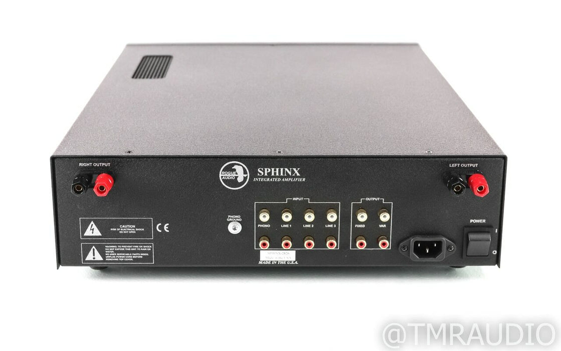Rogue Audio Sphinx V2 Stereo Tube Integrated Amplifier; MM Phono