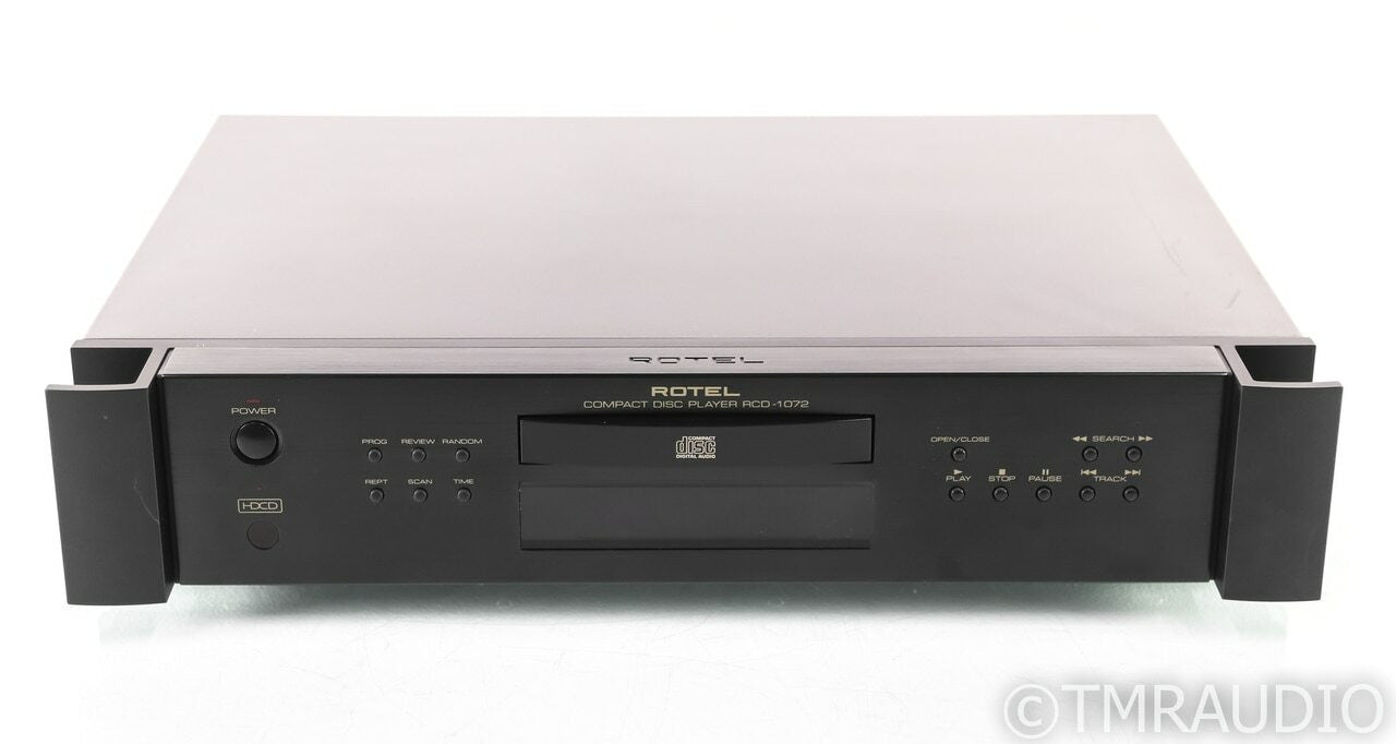 Rotel RCD-1072 CD Player; RCD1072; HDCD; Black; Remote