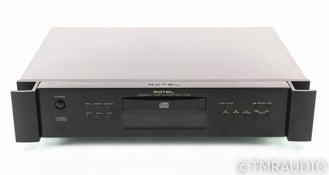 Rotel RCD-1072 CD Player; RCD1072; HDCD; Black; Remote