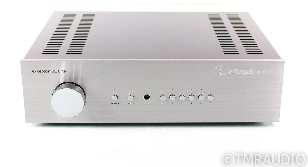 Exemplar Audio eXception SE Line Stereo Tube Preamplifier; Remote