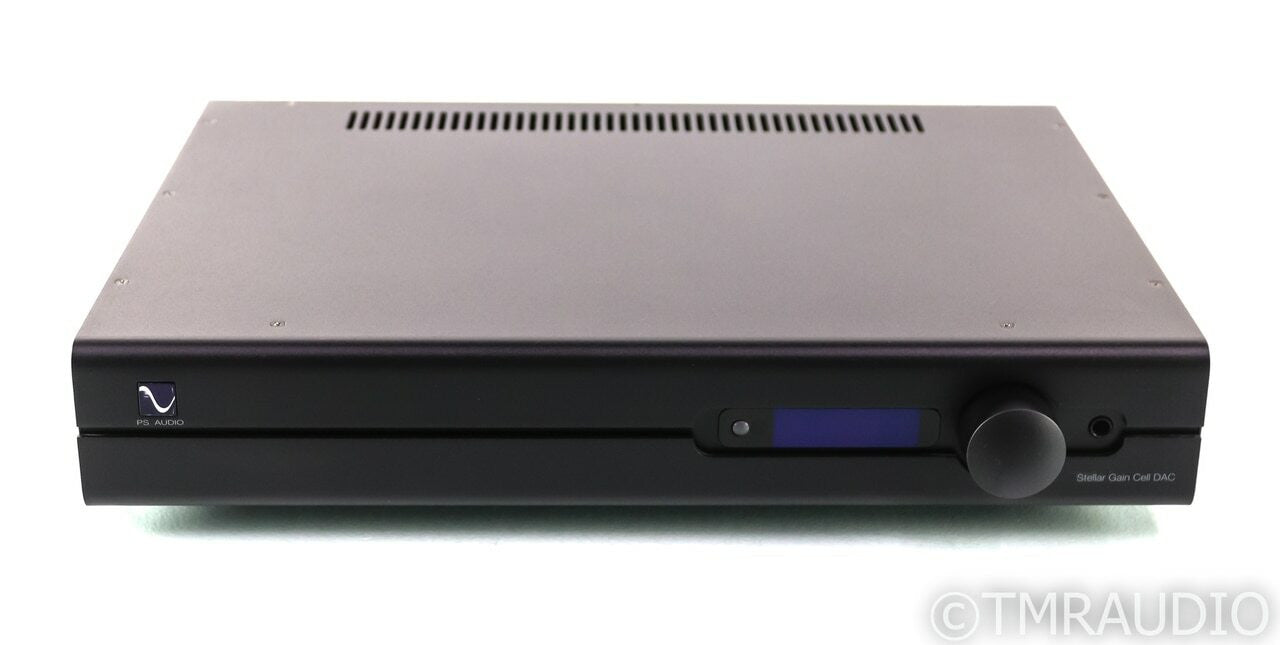 PS Audio Stellar Gain Cell DAC; Preamplifier; Black; Remote (Used)