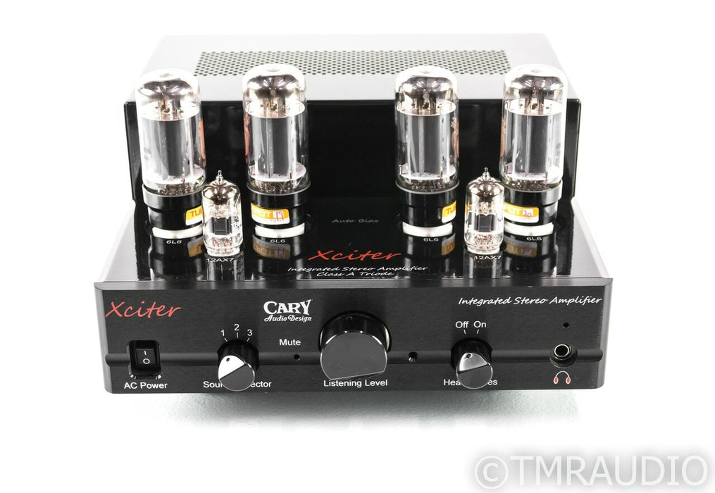Cary Audio Xciter Stereo Integrated Tube Amplifier; Remote; Upgraded; New Tubes