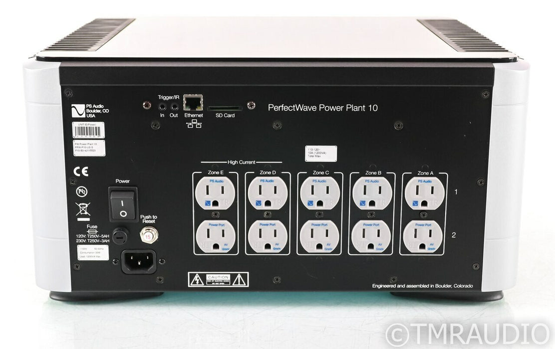 PS Audio PerfectWave PowerPlant 10 AC Power Regenerator; P10; Silver (Used)