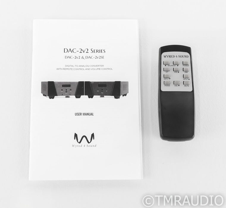Wyred 4 Sound DAC-2v2 SE DAC; D/A Converter; 32/384; Remote