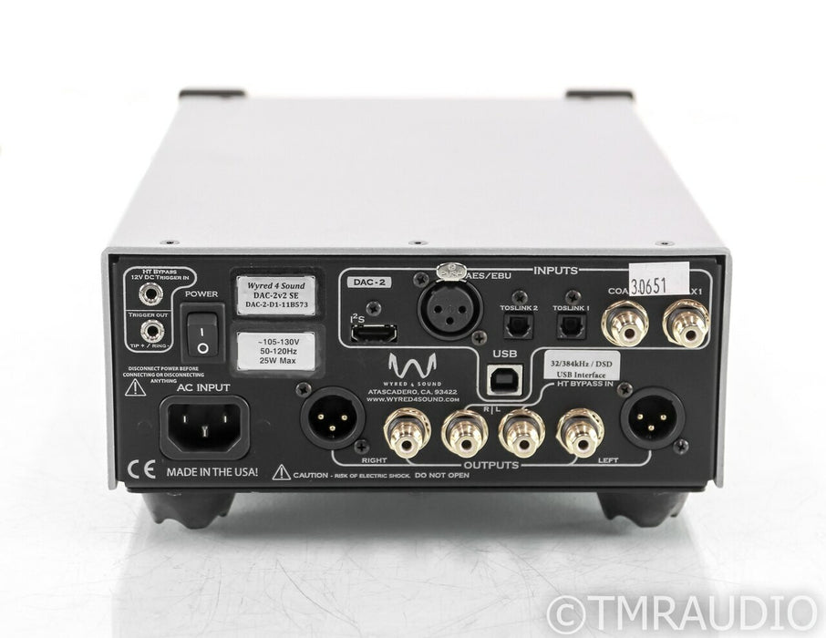 Wyred 4 Sound DAC-2v2 SE DAC; D/A Converter; 32/384; Remote