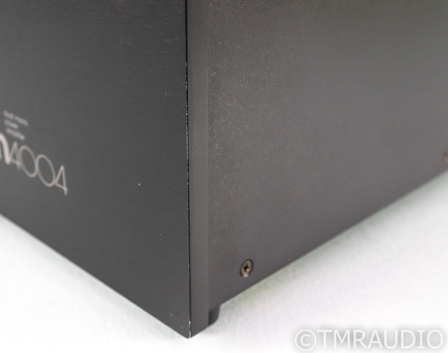 Aragon 4004 Vintage Dual Mono Power Amplifier; Black; Mondial