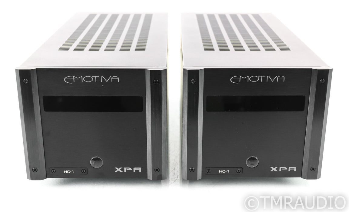 Emotiva XPA HC-1 Mono Power Amplifier; Black Pair; HC1