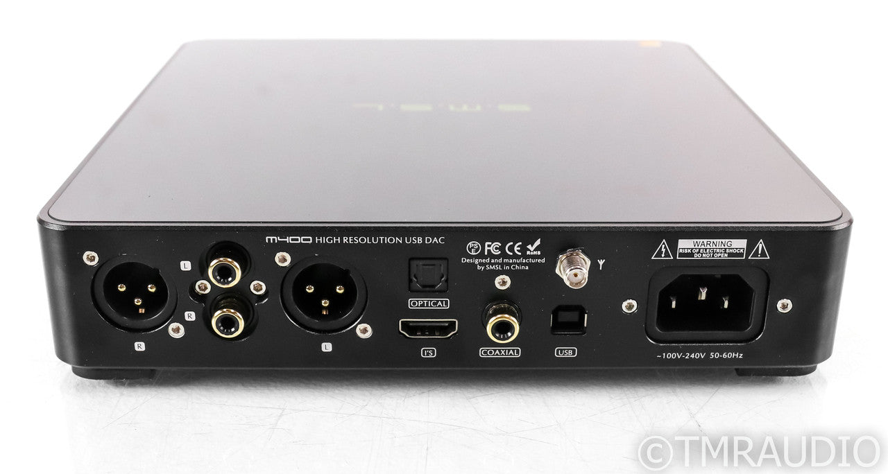 S.M.S.L M400 DAC; D/A Converter; SMSL; Remote; Black