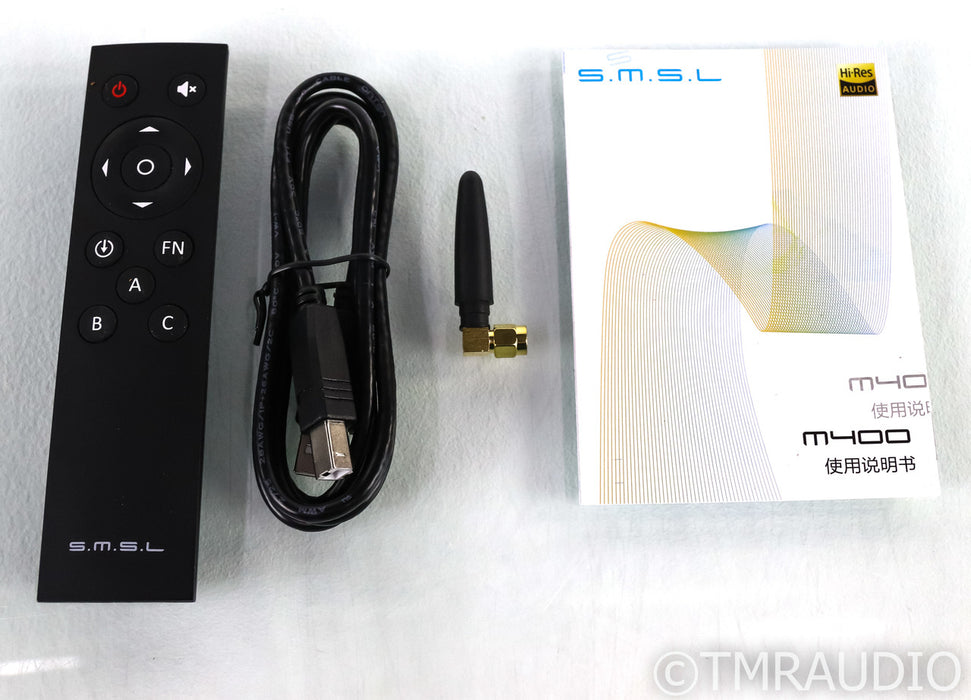 S.M.S.L M400 DAC; D/A Converter; SMSL; Remote; Black