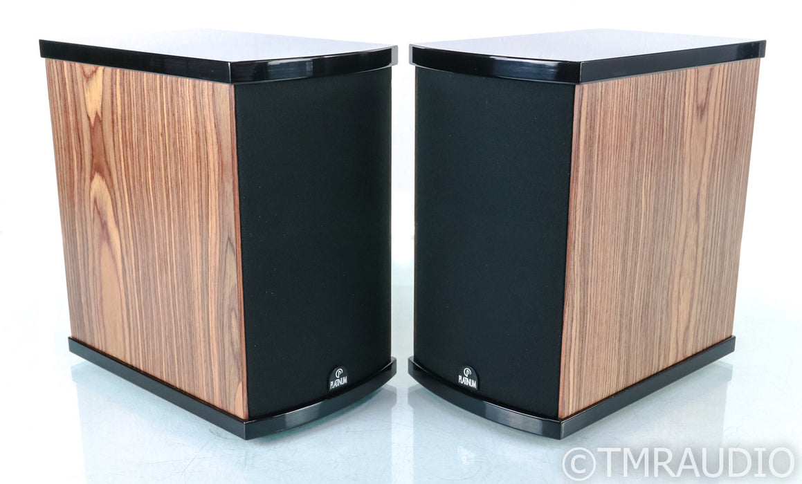 Platinum Audio Solo Bookshelf Speakers; Walnut Pair
