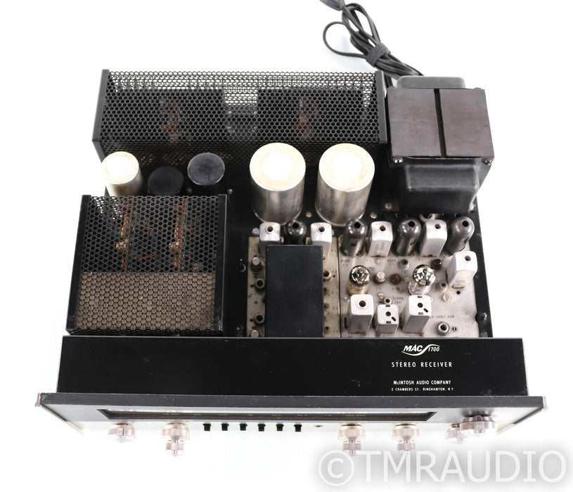 McIntosh MAC 1700 Vintage Stereo Tube Receiver; MM Phono