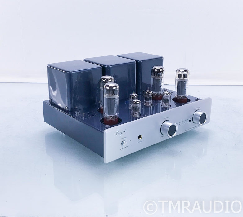 Cayin CS-55A Stereo Tube Integrated Amplifier; CS55A; Remote; Less than 10 hours
