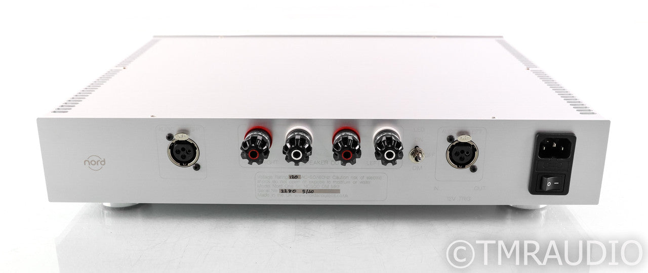 Nord One SE NC500DM MkII Stereo Power Amplifier; NC-500-DM Mk2; Silver