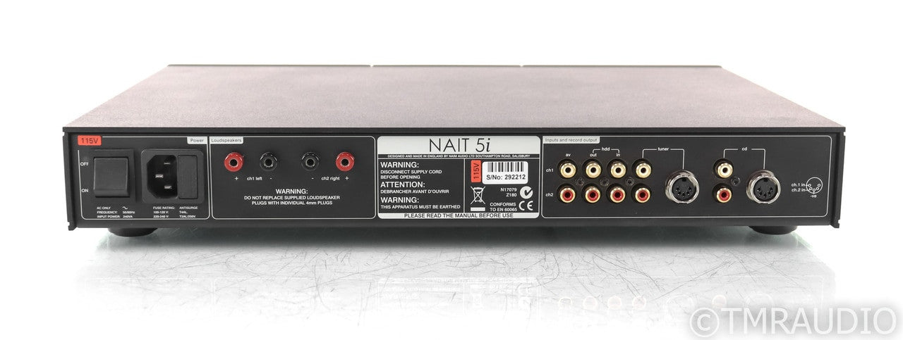 Naim Nait 5i Mk 2 Stereo Integrated Amplifier; 5-i; Remote; 5-i; Remote