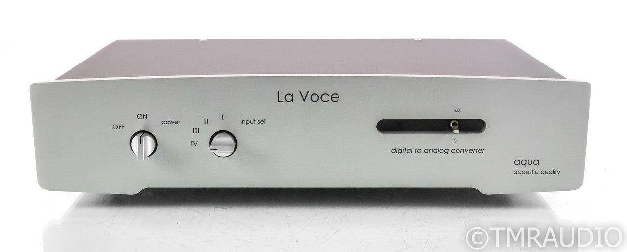 Aqua La Voce S3 Discrete R2R DAC; Silver; D/A Converter (Open Box)