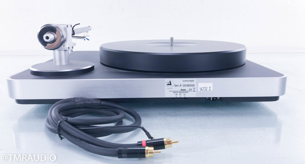 Clearaudio Concept Turntable; Verify Tonearm (No Cartridge)