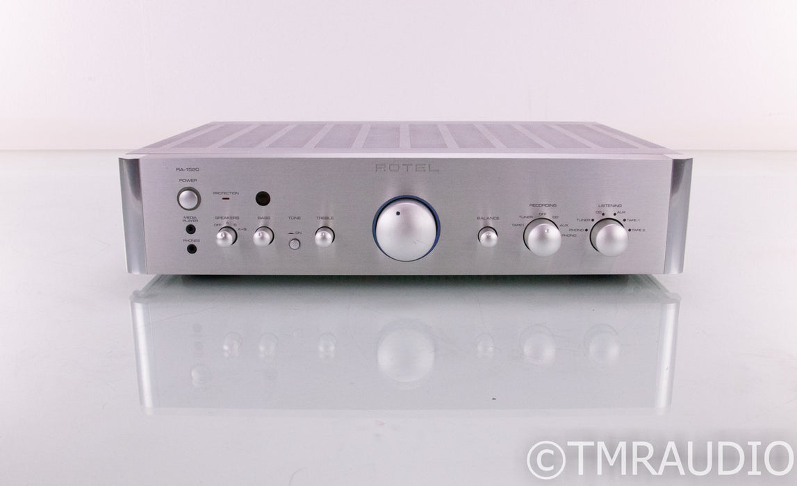 Rotel RA-1520 Stereo Integrated Amplifier; Remote; MM Phono