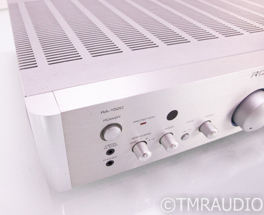 Rotel RA-1520 Stereo Integrated Amplifier; Remote; MM Phono