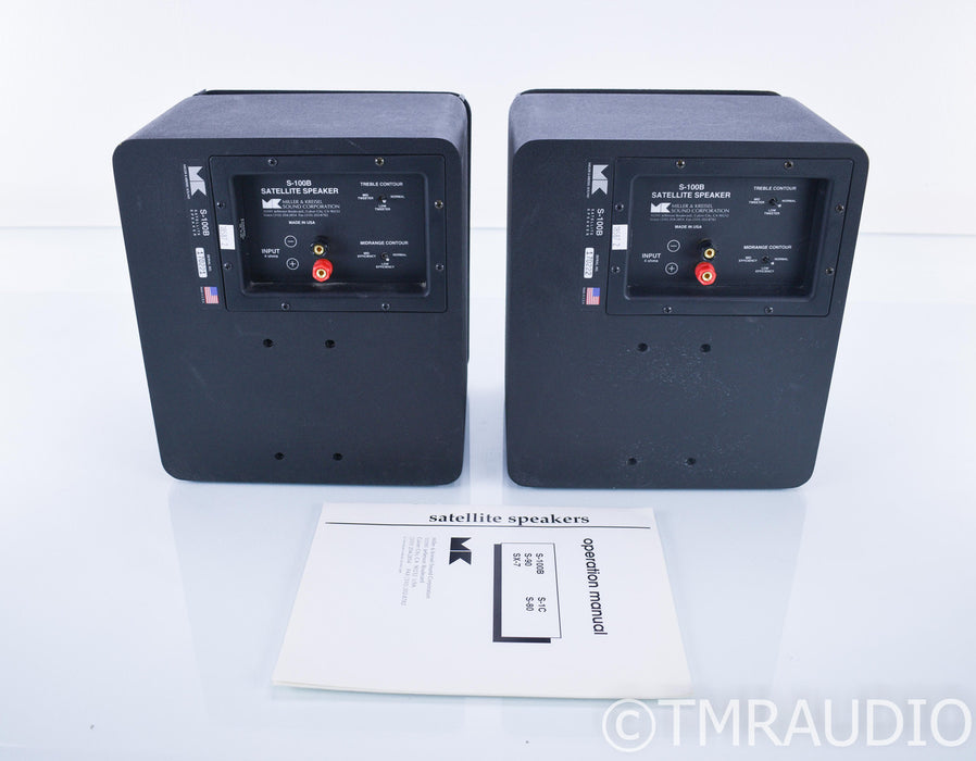 M&K Sound S-100B Satellite / Bookshelf Speakers