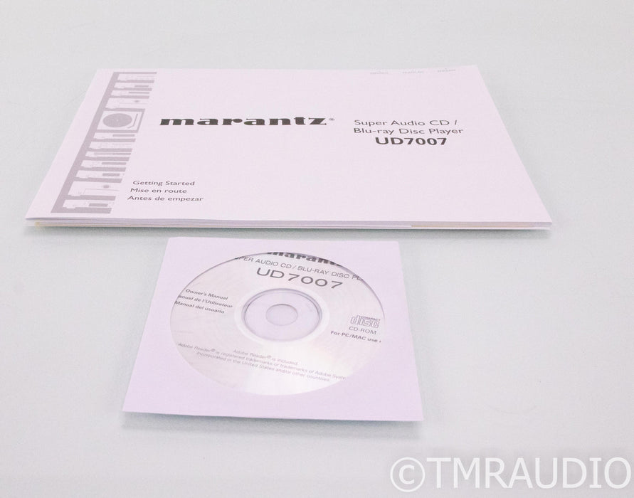 Marantz UD7007 Universal Blu-Ray CD / SACD Player; UD-7007