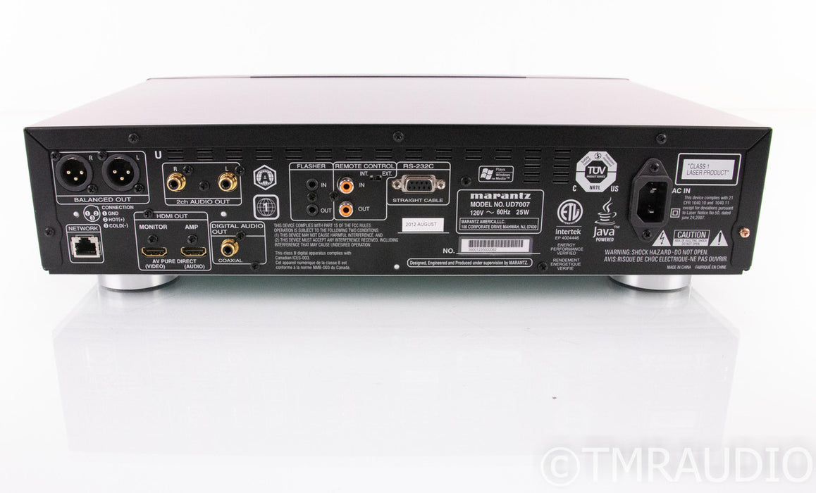 Marantz UD7007 Universal Blu-Ray CD / SACD Player; UD-7007